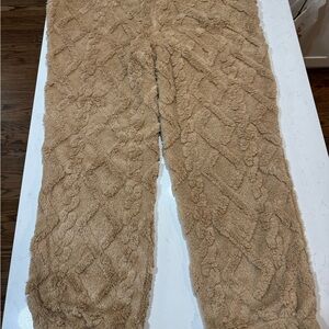 No Boundaries Textured Brown Lounge Pants